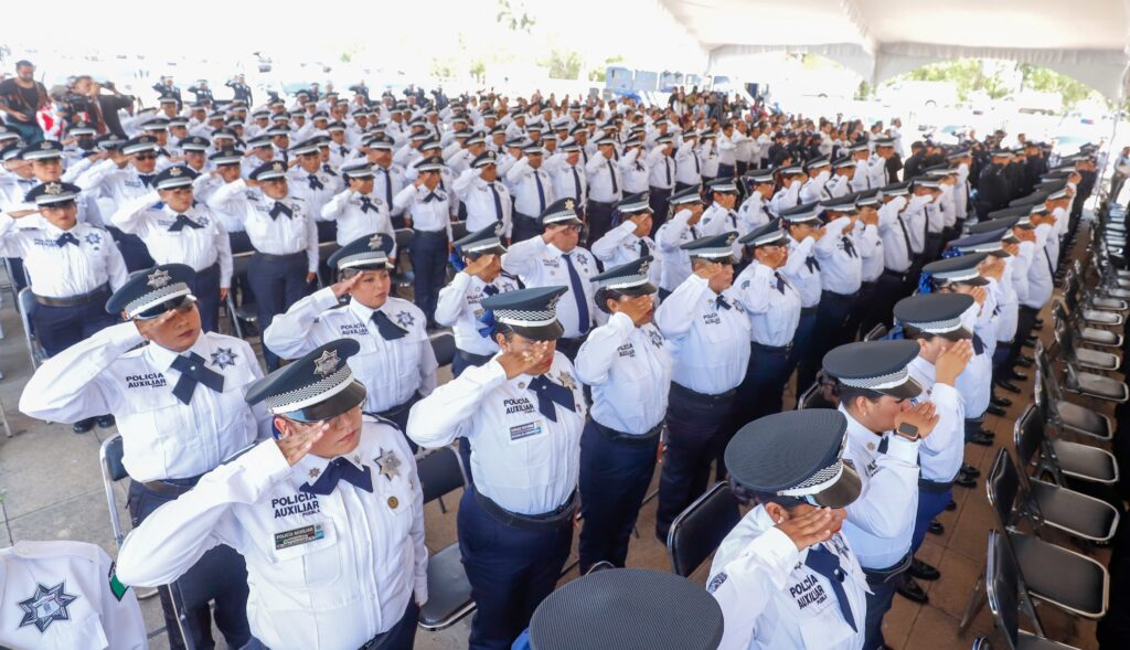 Policía auxiliar Puebla