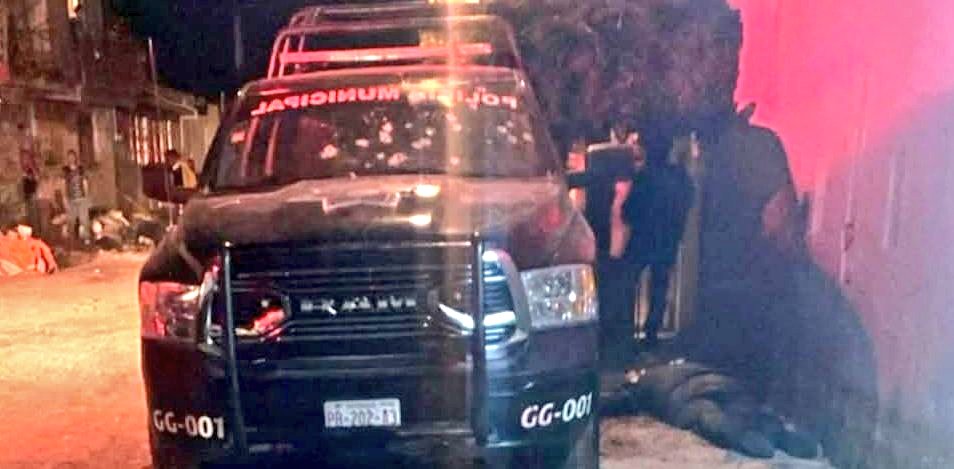 Policías asesinados en Puebla