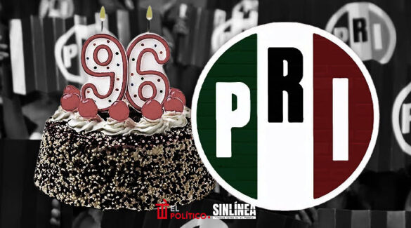 PRI cumplió 96 años; nadie lo recordó… está en caída libre