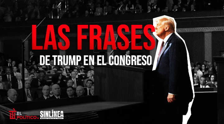 Las 10 frases de Trump en su primer discurso ante el Congreso