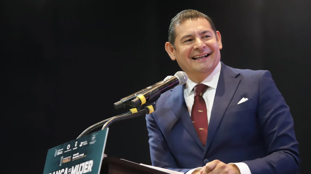 ¿qué dijo Armenta en su informe de labores de 100 días en Puebla?