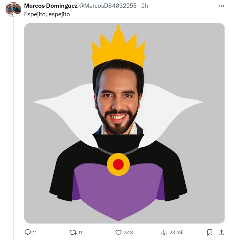 Redes se burlan de Bukele