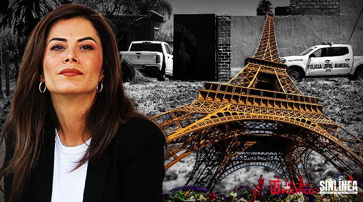 Verónica Delgadillo se va a París en crisis por Teuchitlán