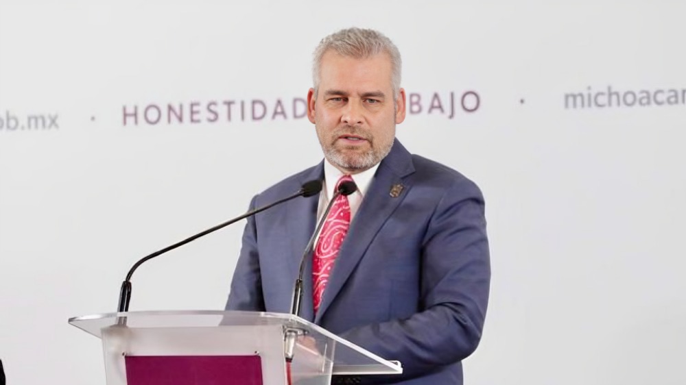 Alfredo Ramírez anuncia decreto contra narcocorridos en Michoacán