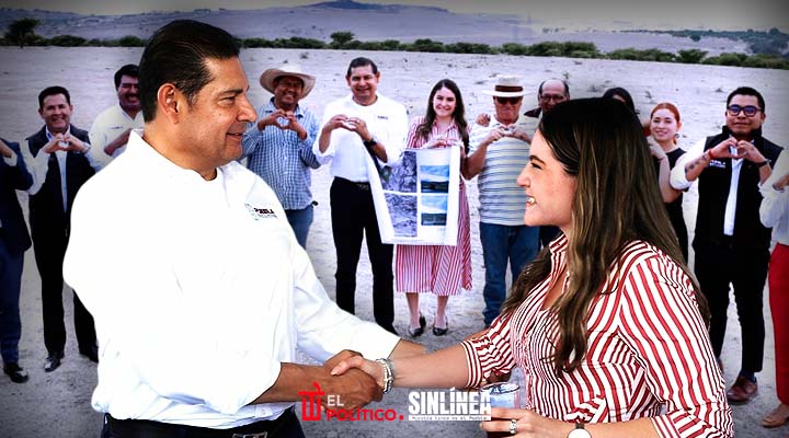 Armenta agradece a empresarios donación de terrenos