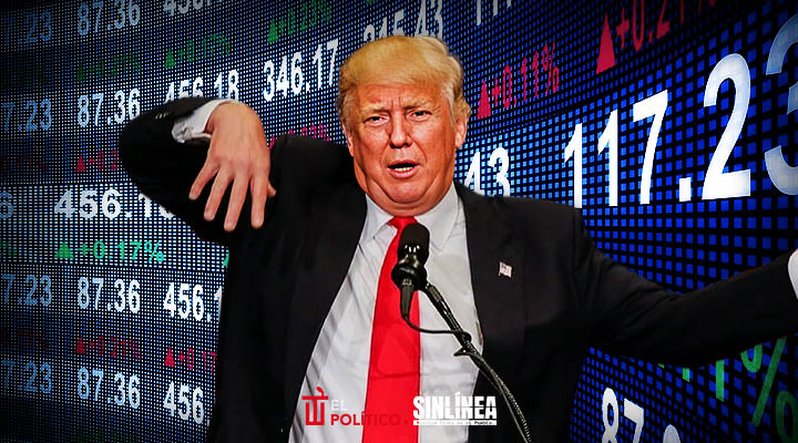 Bolsas de Asia y Europa colapsan por aranceles de Trump