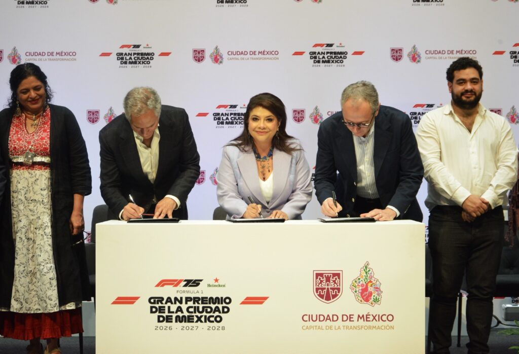 Brugada firma convenio GP F1