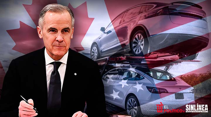 Canadá anuncia aranceles del 25% a vehículos de EU