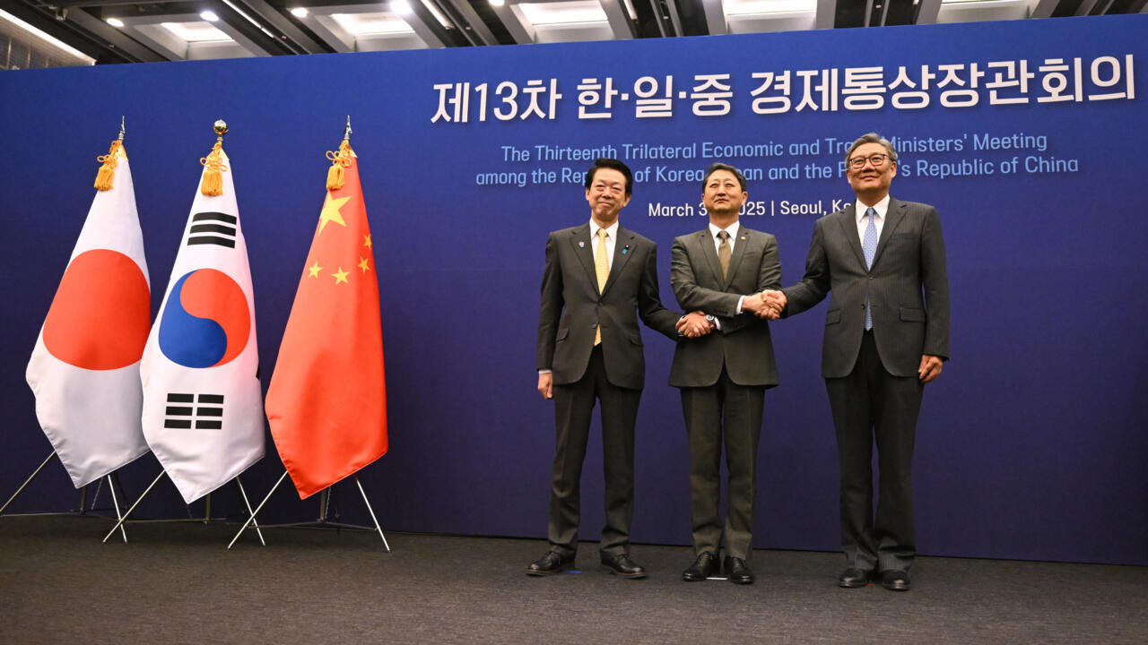 China, Corea y Japón