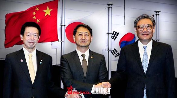 China, Japón y Corea del Sur se unen ante aranceles de Trump
