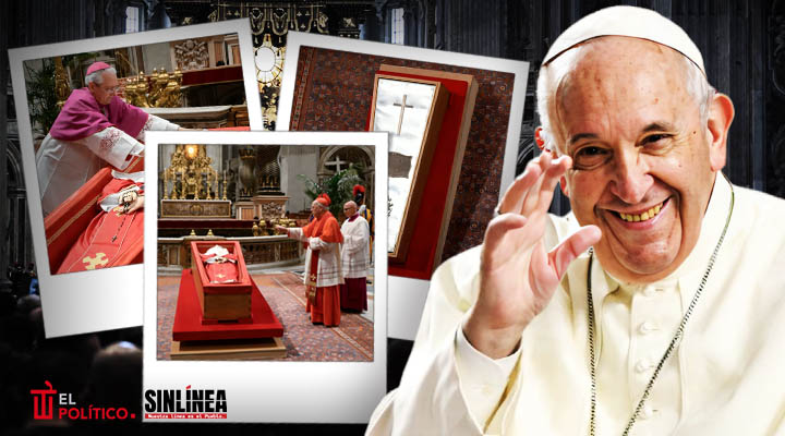 Cierran ataúd del papa Francisco en la basílica de San Pedro