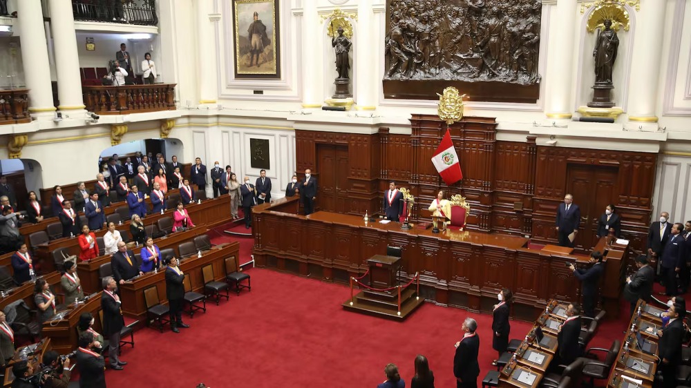 Congreso rexhaza solicitud de Boluarte para ir al Vaticano