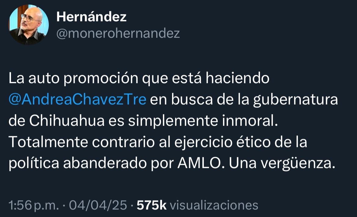 Críticos de Andrea Chávez señalan precampaña