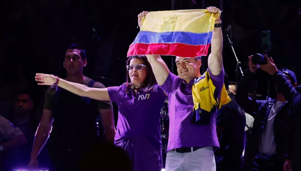 Daniel Noboa gana segunda vuelta en elecciones de Ecuador