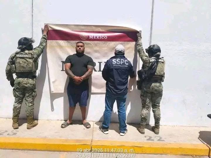 Detención de El 4-40 del CJNG
