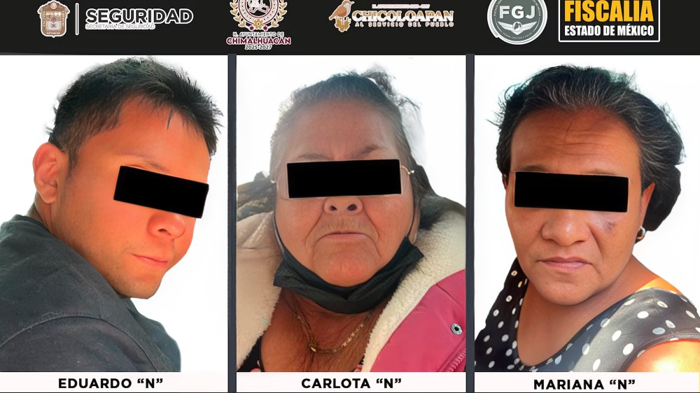 Detienen a Carlota N. abuelita sicaria
