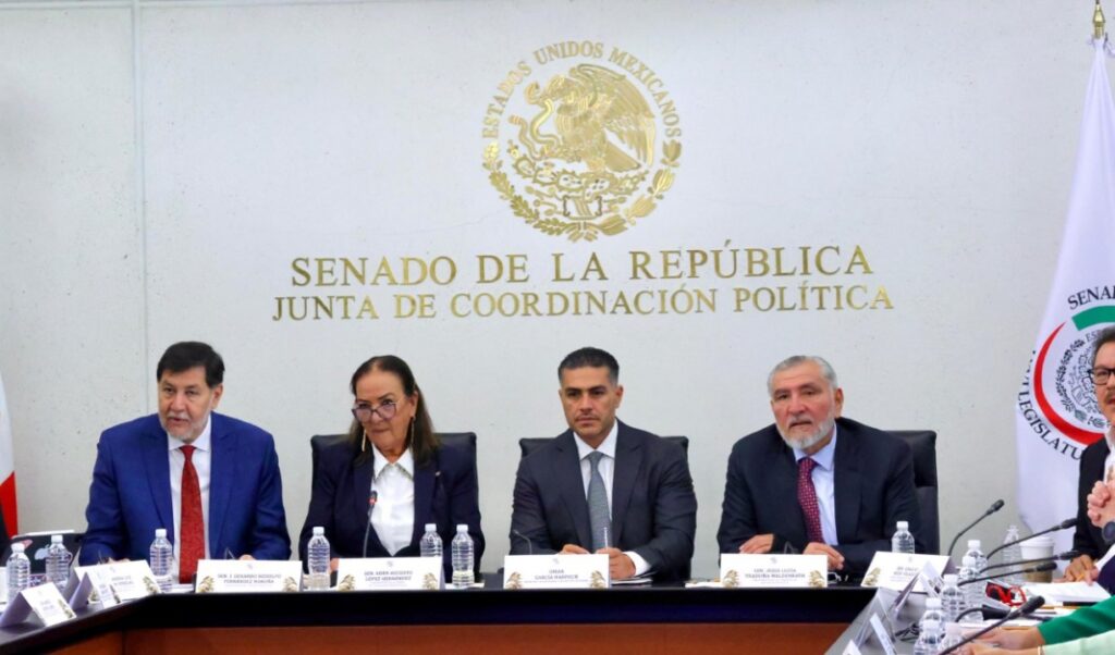 García Harfuch en reunión con la Jucopo