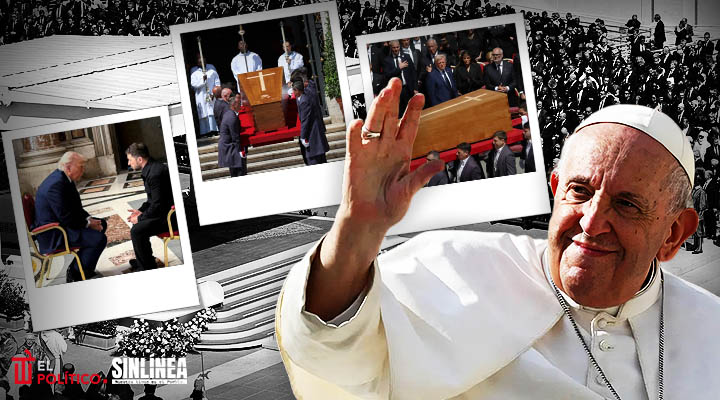 Líderes mundiales despiden al papa Francisco en funeral