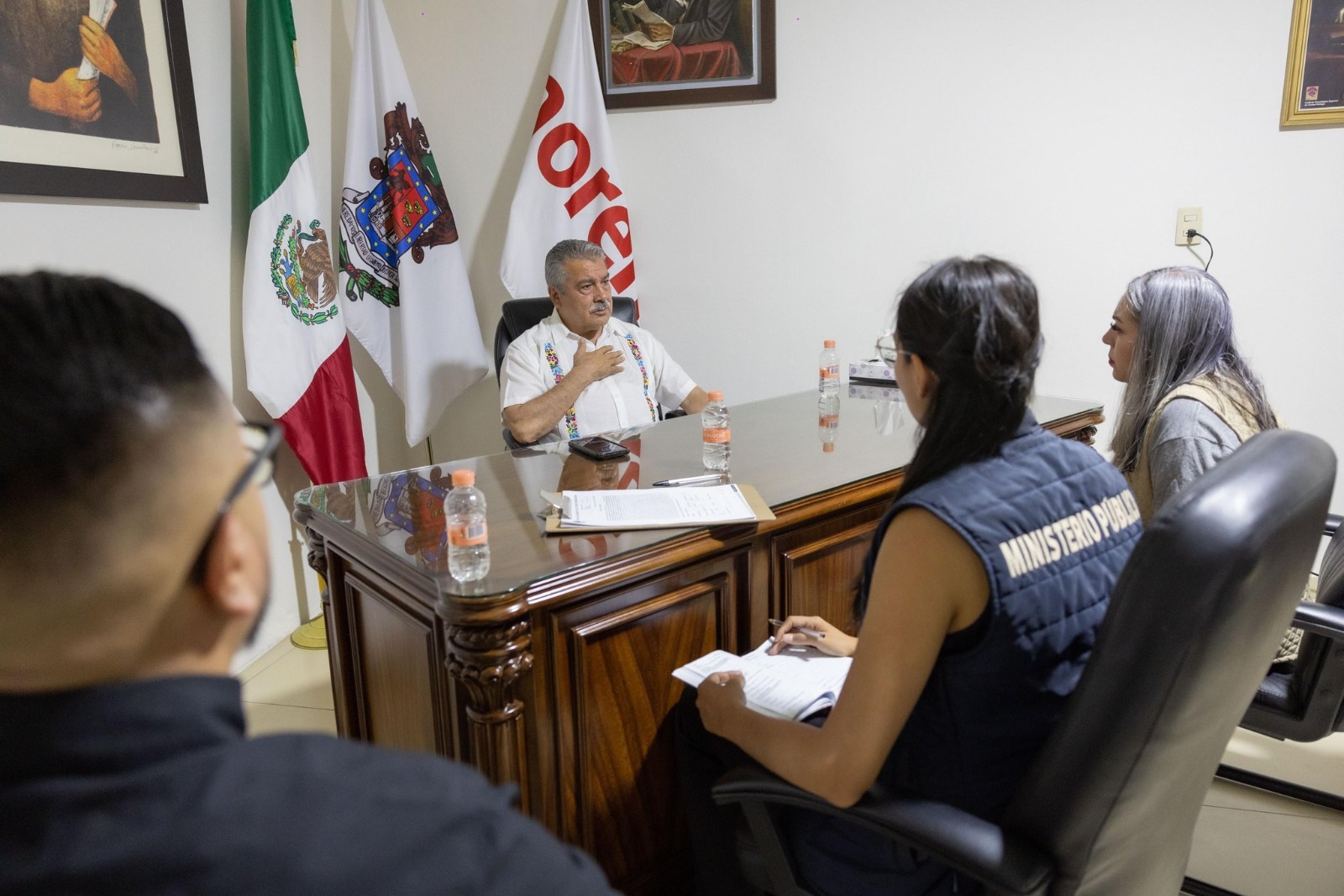 Morena condena agresión contra senador Raúl Morón