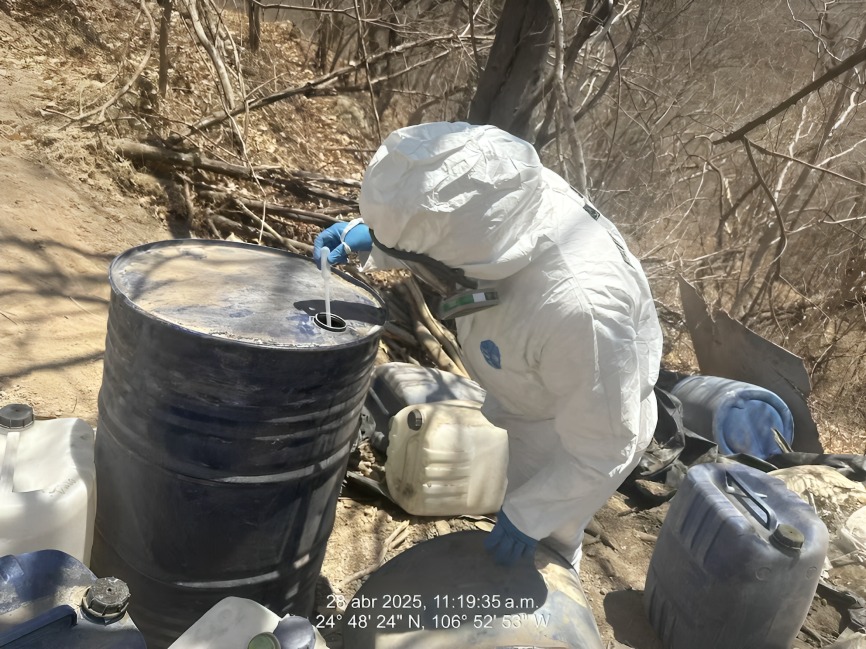 Otros laboratorios clandestinoa hallados por Semar y FGR