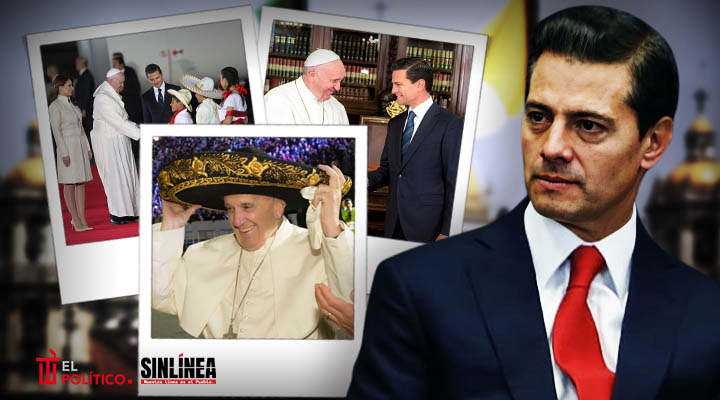 Peña Nieto reaparece y lamenta muerte de papa Francisco
