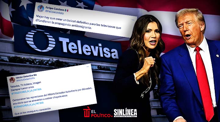Piden retirar concesión a Televisa por apoyar a Trump