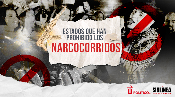 Estas entidades prohibieron los narcocorridos