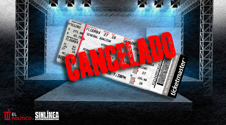 Esto se debe hacer si se cancela un evento ya pagado