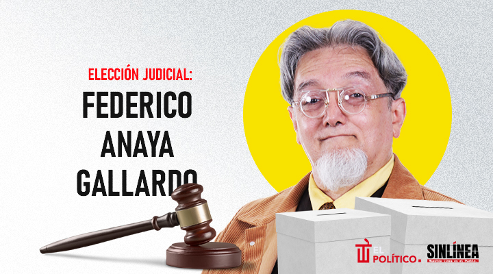 Él es Federico Anaya, candidato a ministro de la SCJN