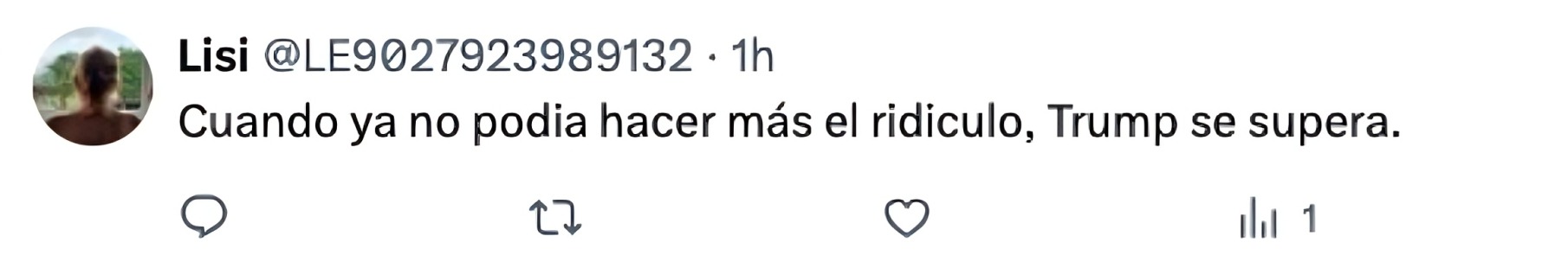 Redes reaccionan a español de Trump