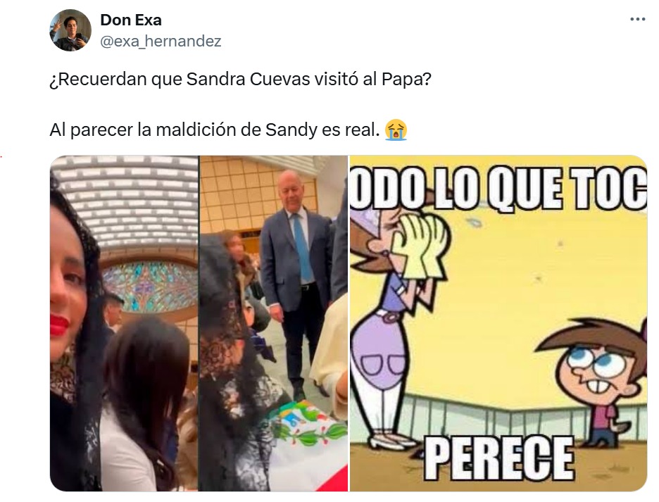 Sandra Cuevas burlas