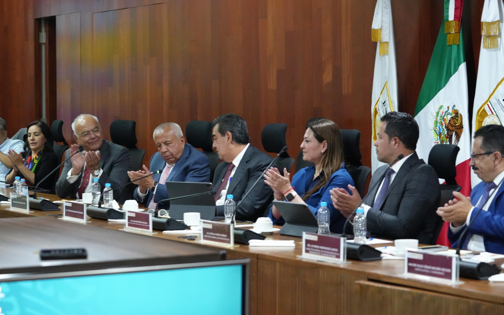 Sergio Salomón ceremonia
