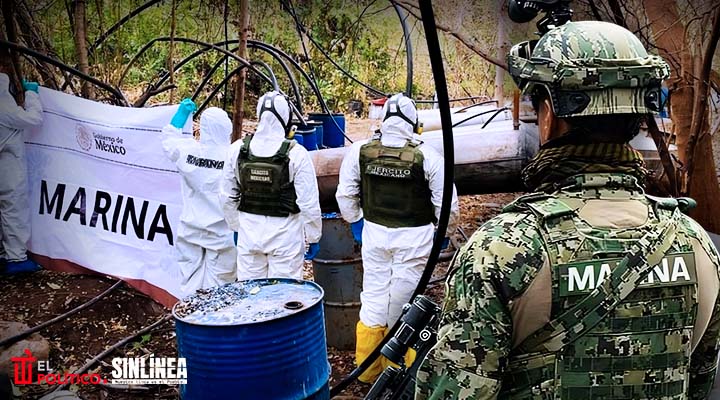 Sinaloa. Destruyen narcolaboratorio de más de 6 mil 500 mdp