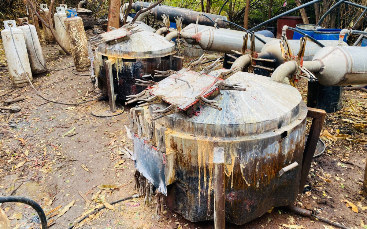 Sinaloa. Destruyen narcolaboratorio de más de 6 mil 500 mdp