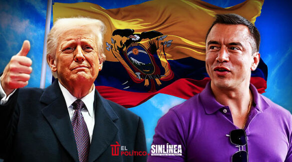 Trump felicita a Noboa por su reelección en Ecuador