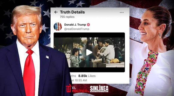 Trump promueve en EU la campaña antidrogas de Sheinbaum