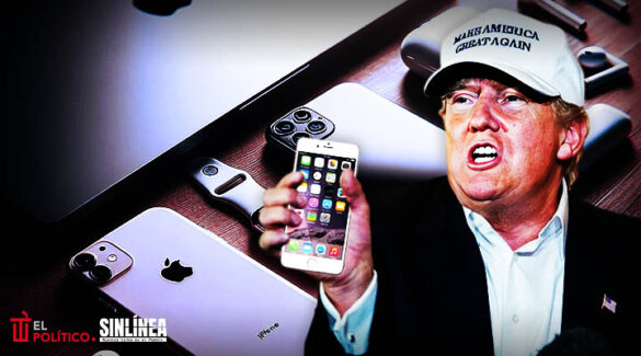 Trump retira aranceles a celulares, computadoras y chips