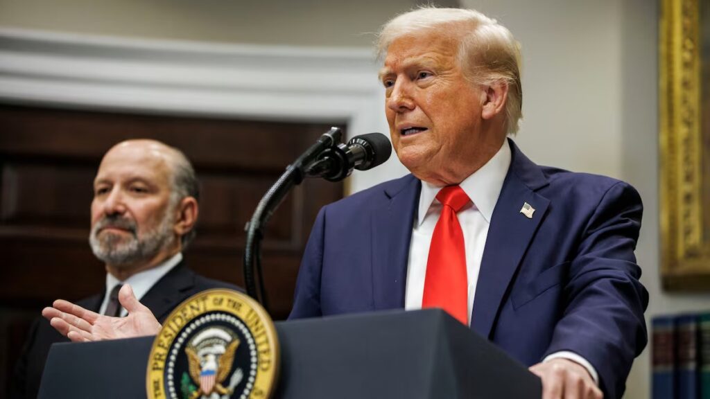 Trump y Howard Lutnick