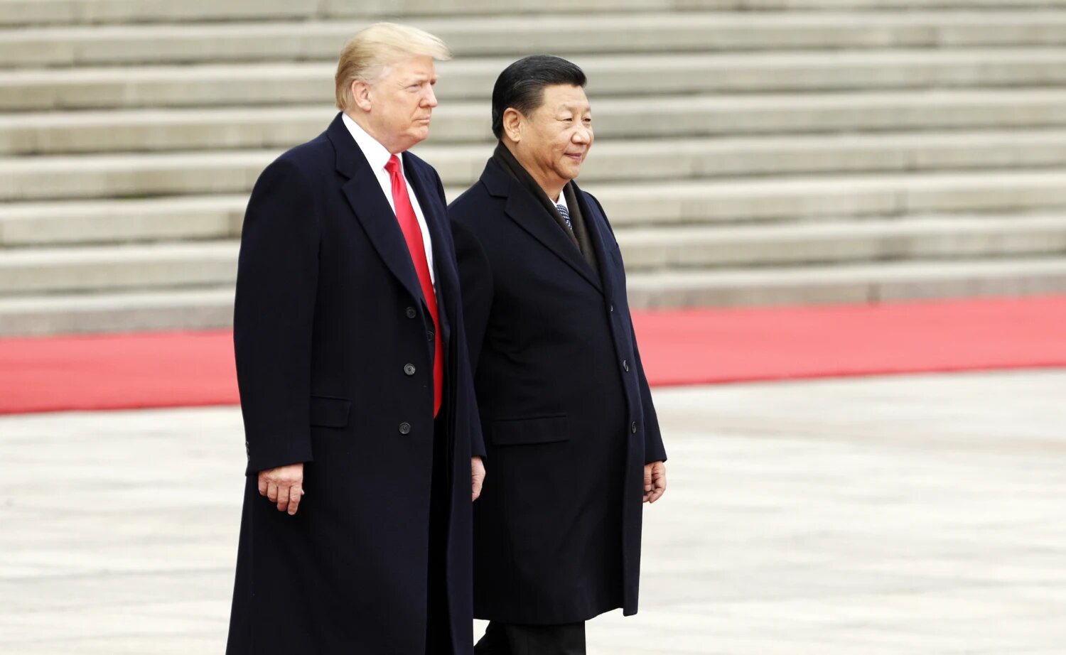 Trump y presidente de China