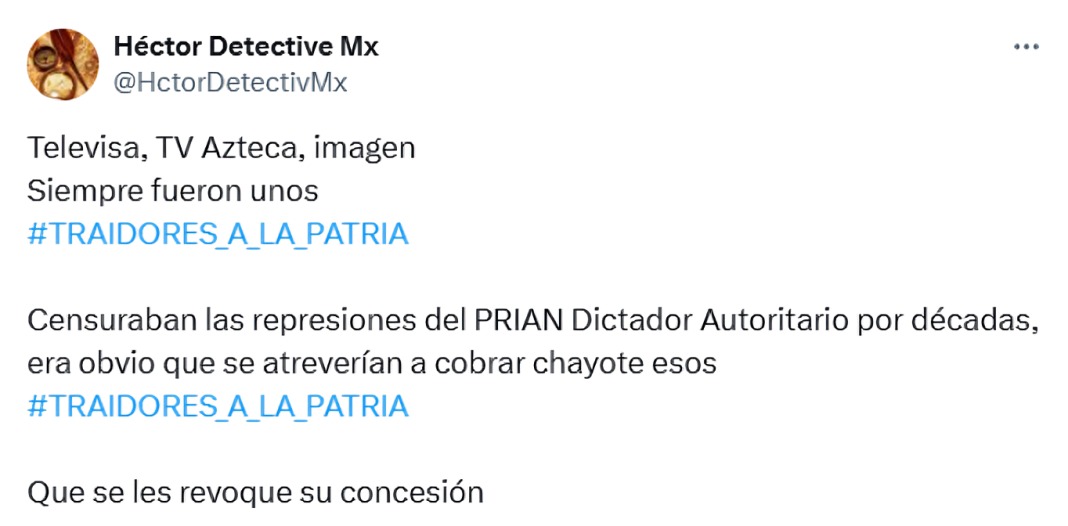 Usuarios exigen retirar concesión a Televisa