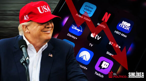 Acciones de Netflix y Disney caen tras aranceles de Trump