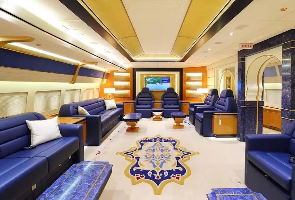 Boeing 747: así es lujoso avión que Qatar regaló a Trump