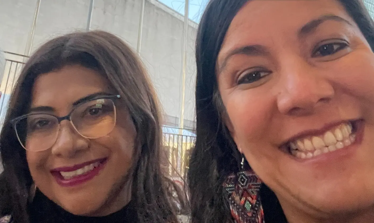 Clara Brugada y Ximena Guzmán