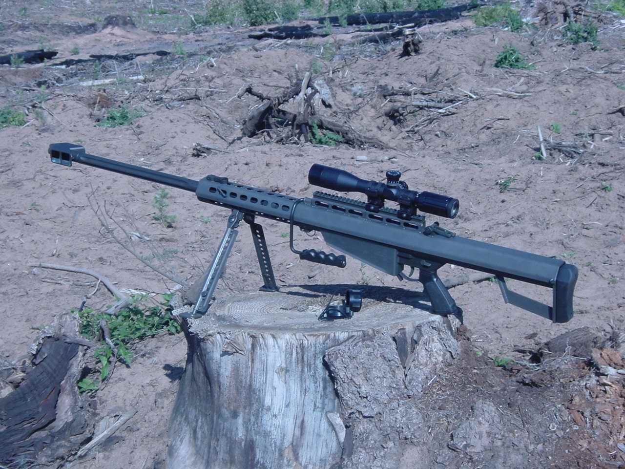 Compañías extranjeras surten fusil barret al crimen organizado