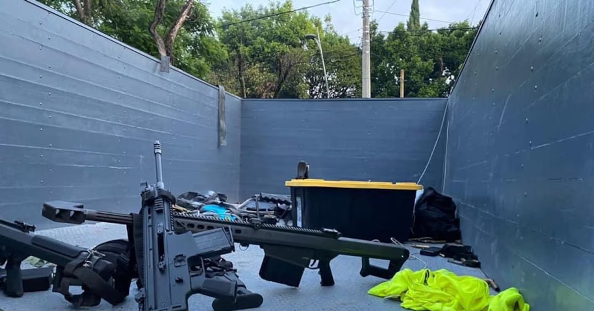 Decomisos de fusil barret han aumentado en México