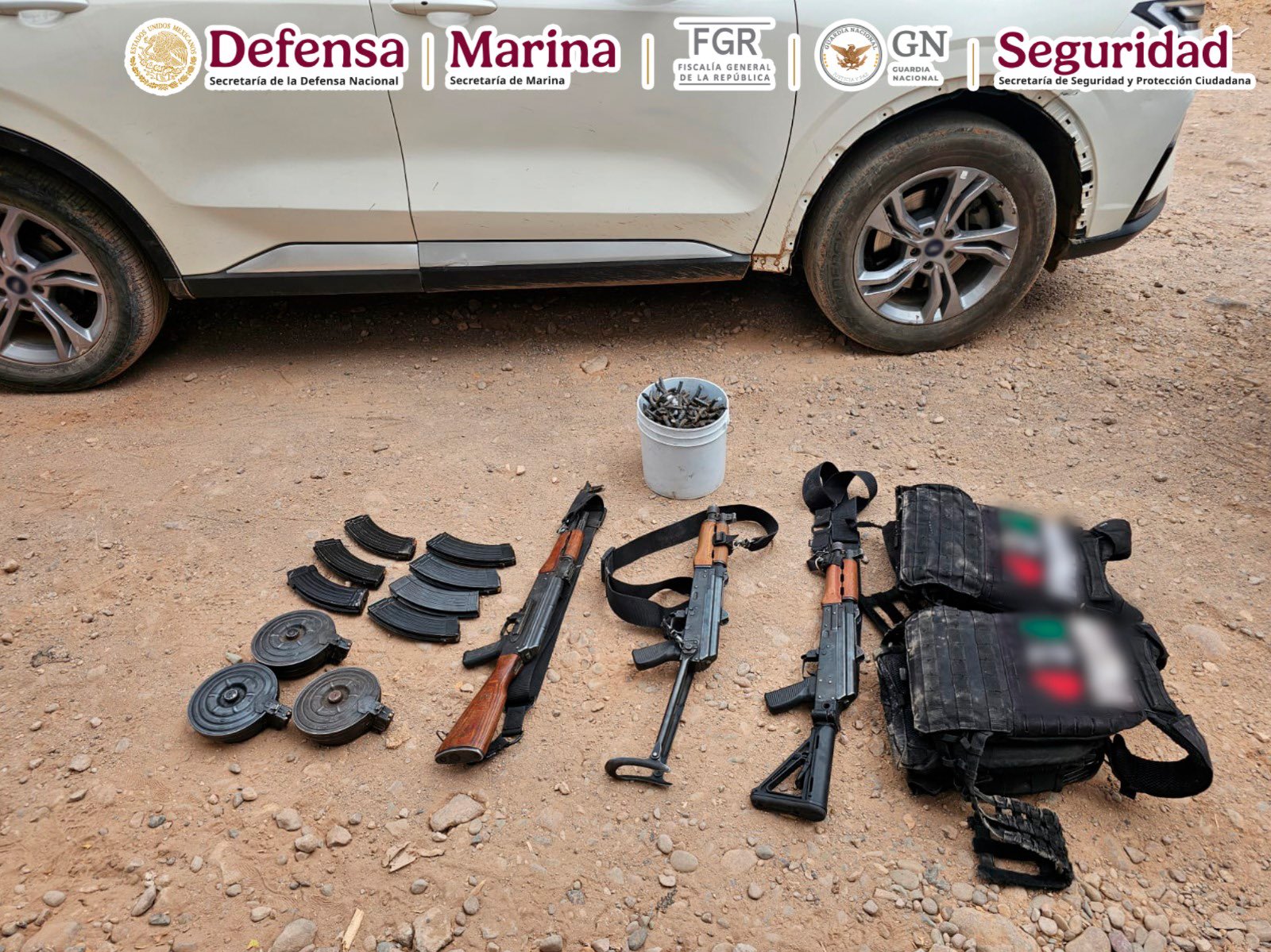 Detienen a 4 personas vinculadas con el Cartel de Sinaloa