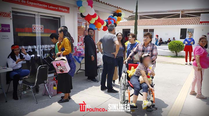 DIF municipal Puebla festeja Día de la niñez en Cmeri