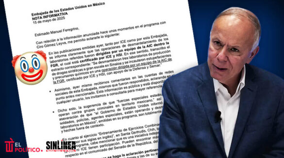 Embajada de EU niega partipación en México