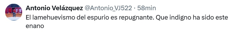 Felipe Calderón indigno