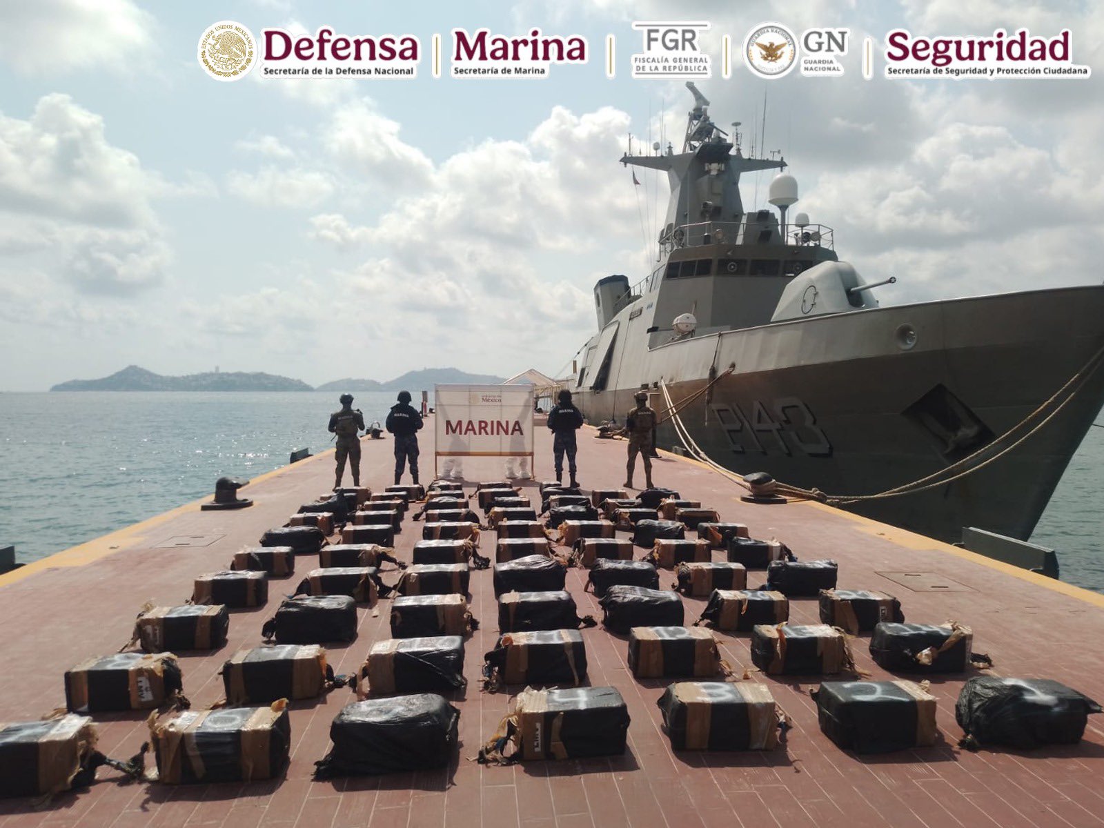 Harfuch decomiso cocaína